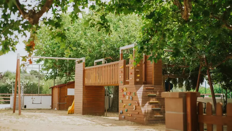 Camping Caban Air de jeux enfants