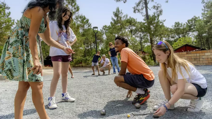 Pétanque entre amis