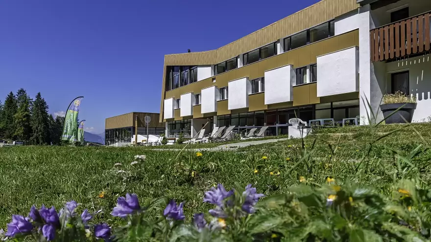 Vue sur le village vacances Le Dou de la Ramaz