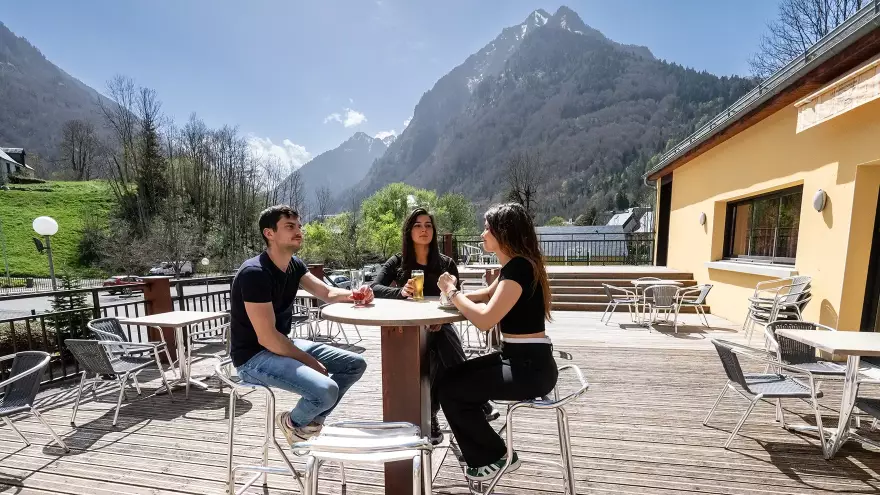Terrasse du Domaine de Pyréne