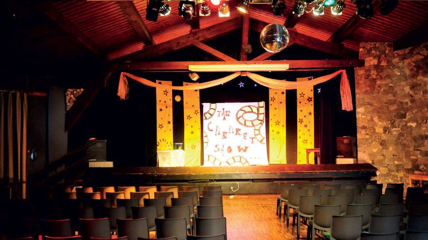 Salle de spectacle animation