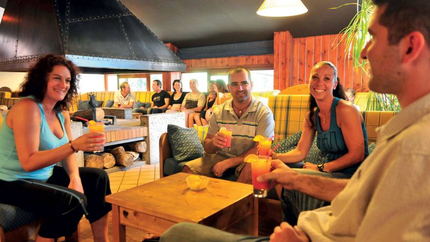 Espace détente entre amis