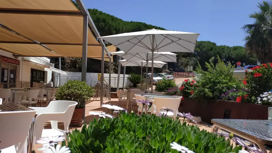 terrasse camping Roca Grossa
