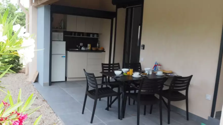 Terrasse hébergement