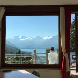 Vue depuis restaurant des Alérions