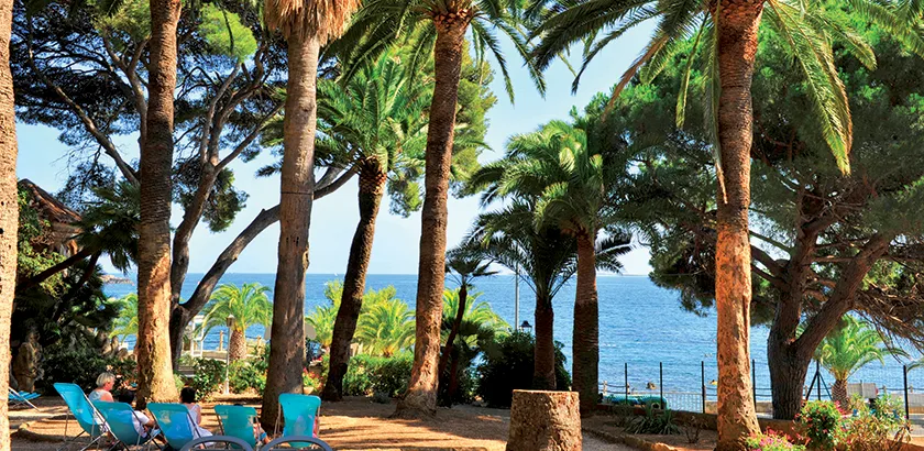 On the holiday village