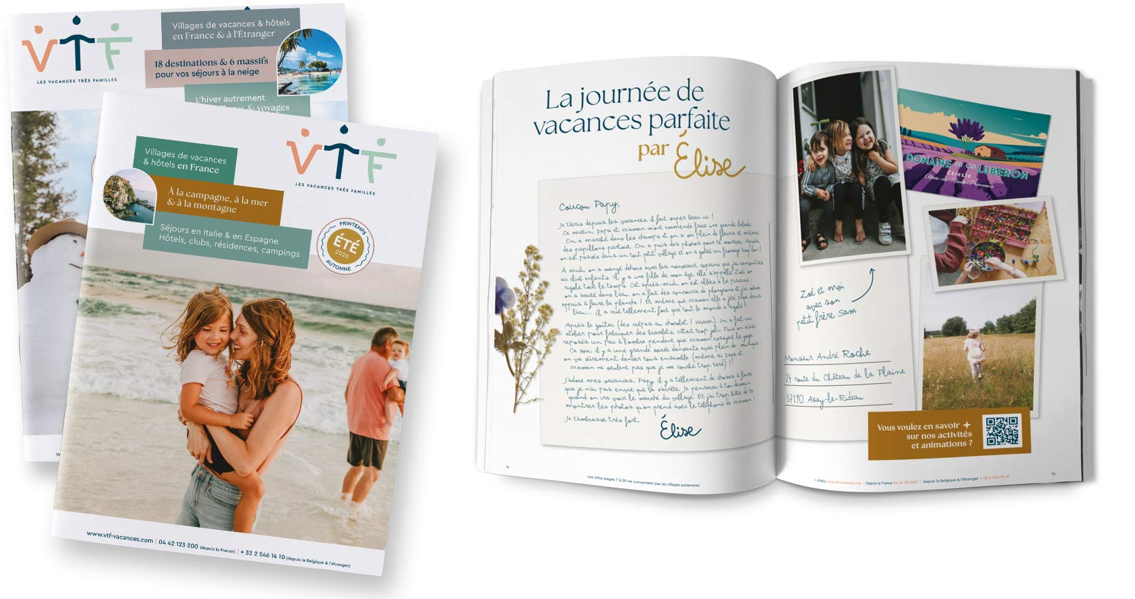 Browse our VTF brochures in French