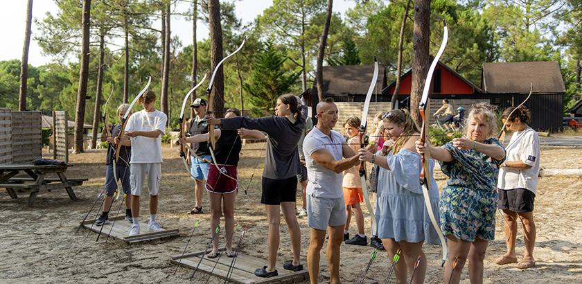 On the holiday village