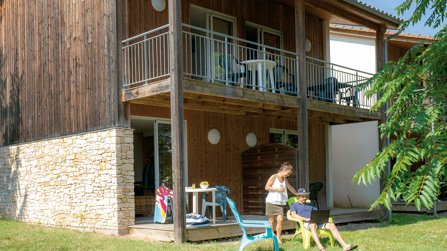 Chambre vue extérieure à Singleyrac