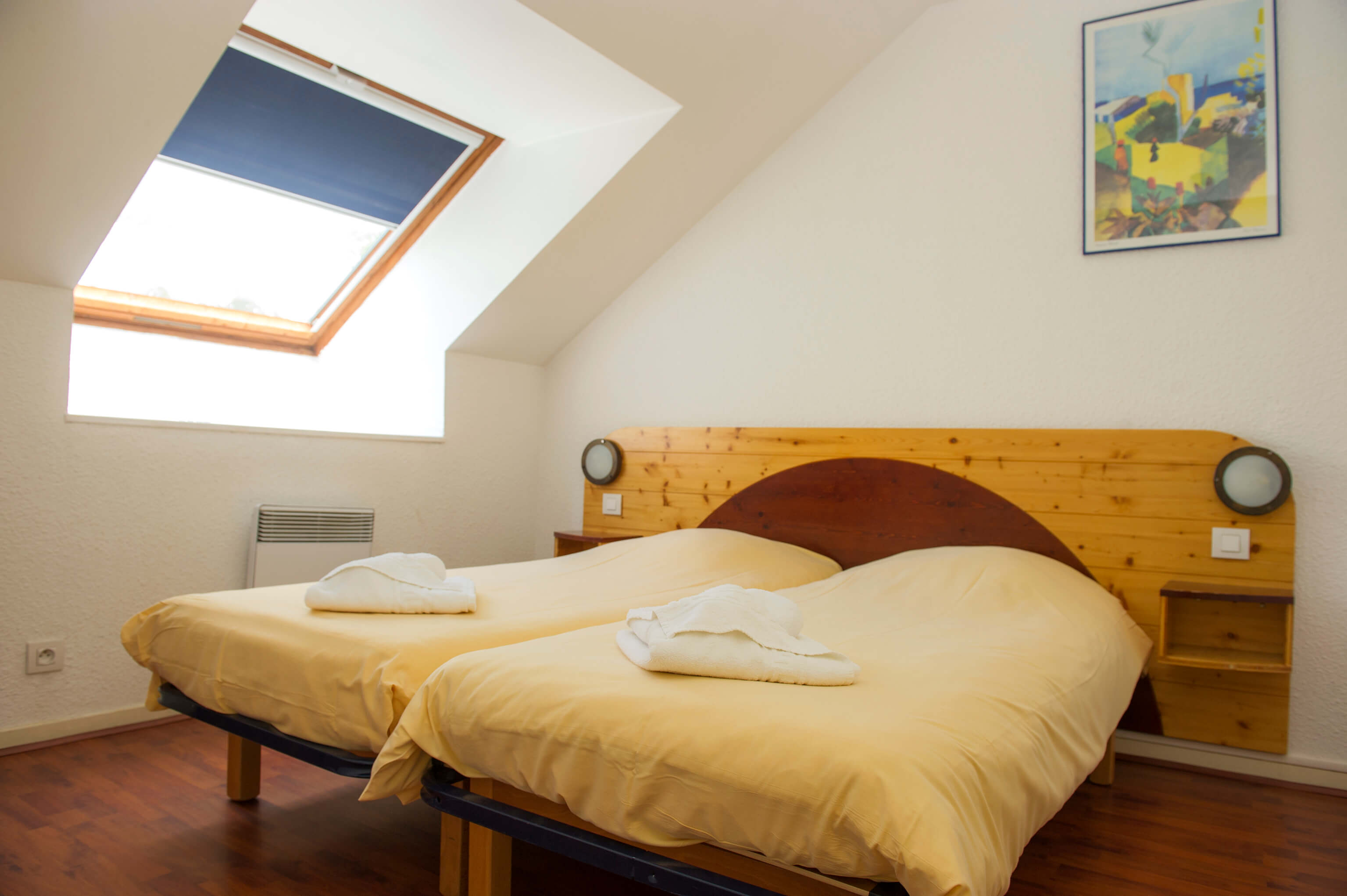 Chambre du village vacances VTF Le Bief Rouge