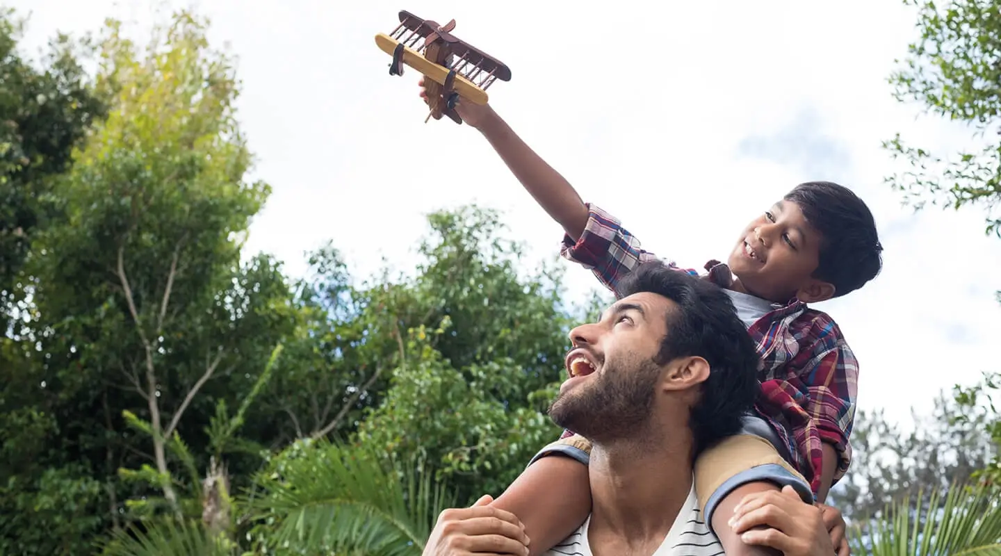 Going to a regional holiday village with your child