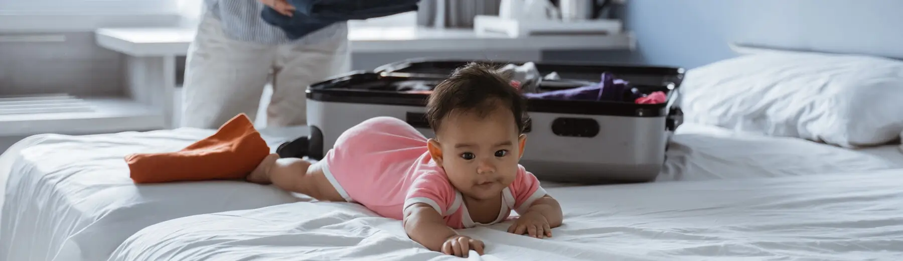 Des vacances avec bébé